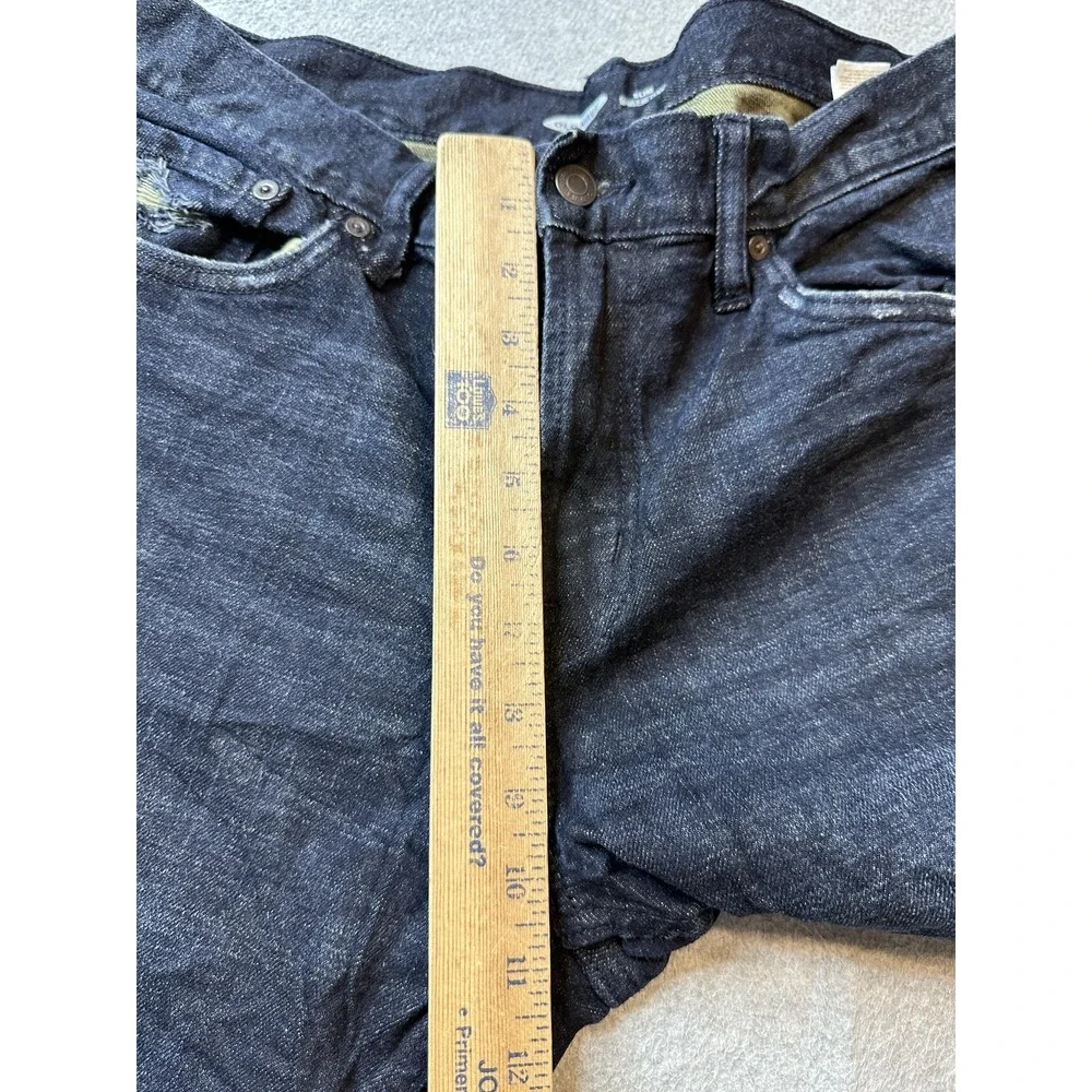 Old Navy‎ Jeans Mens 34x29 Blue Slim All-Terrain Flex Distressed Stretch Denim